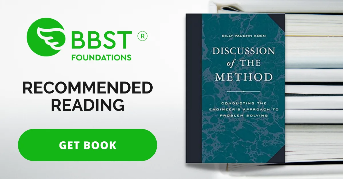 Discussion of the Method : Conducting the Engineer's Approach to Problem Solving (Engineering & Technology)