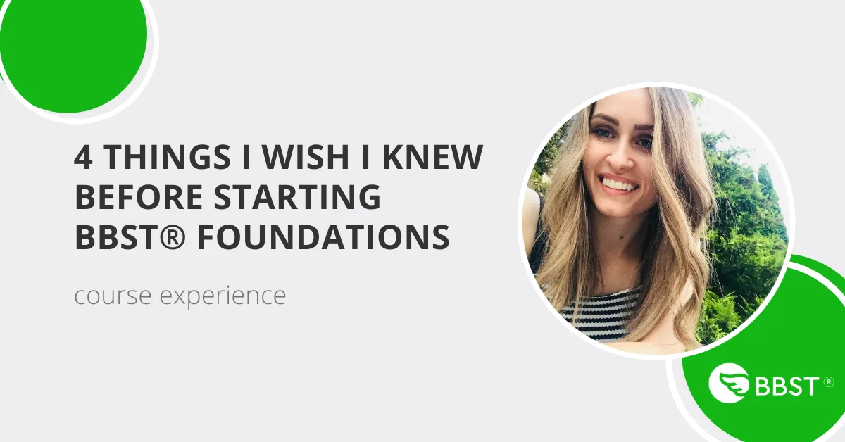 Melinda Oprean 4 things to know before foundations course