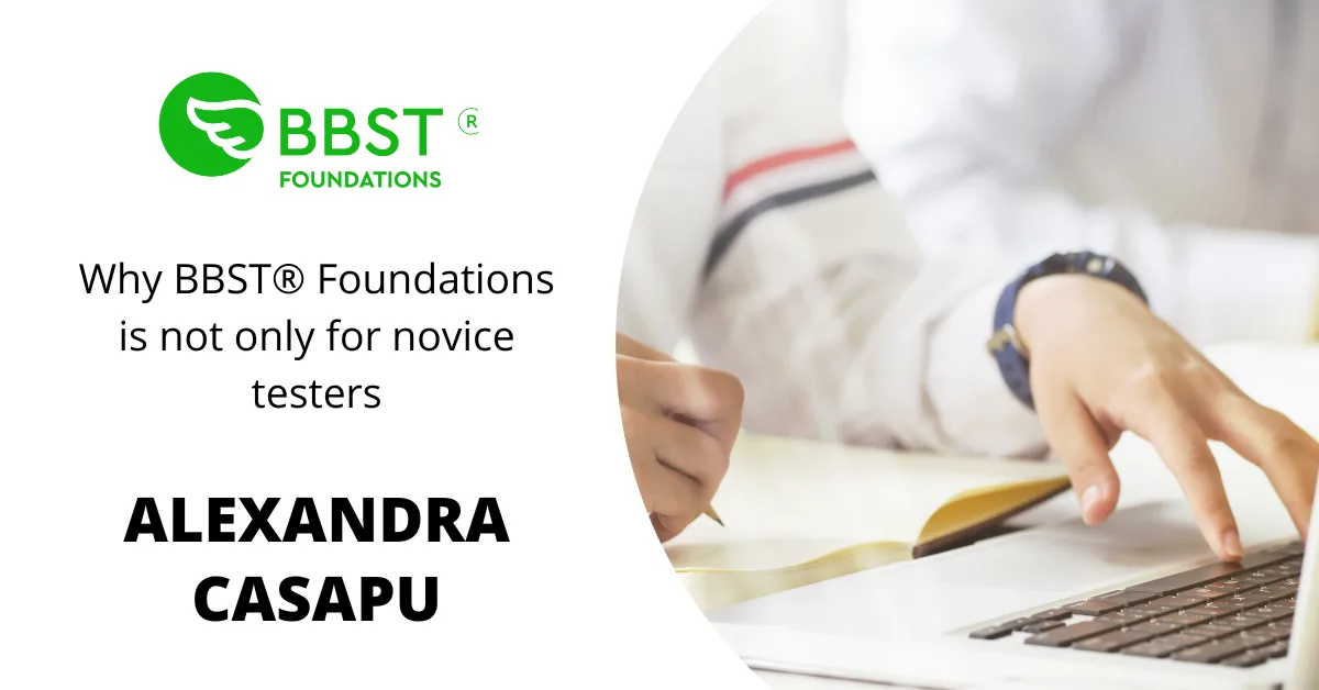 Alexandra Casapu on Foundations course level