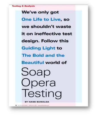 soap-opera-testing_1 Hans Buwalda: Soap Opera Testing