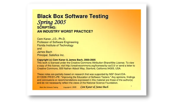 Test scripts (PDF) Test scripts (PDF)