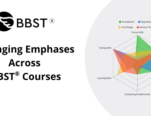 Changing Emphases Across BBST® Courses